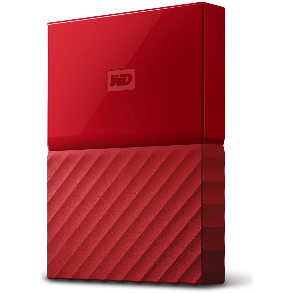 Hard Disk Portatile My Passport 1 TB Interfaccia USB 3.0 Colore Rosso - Foto 2