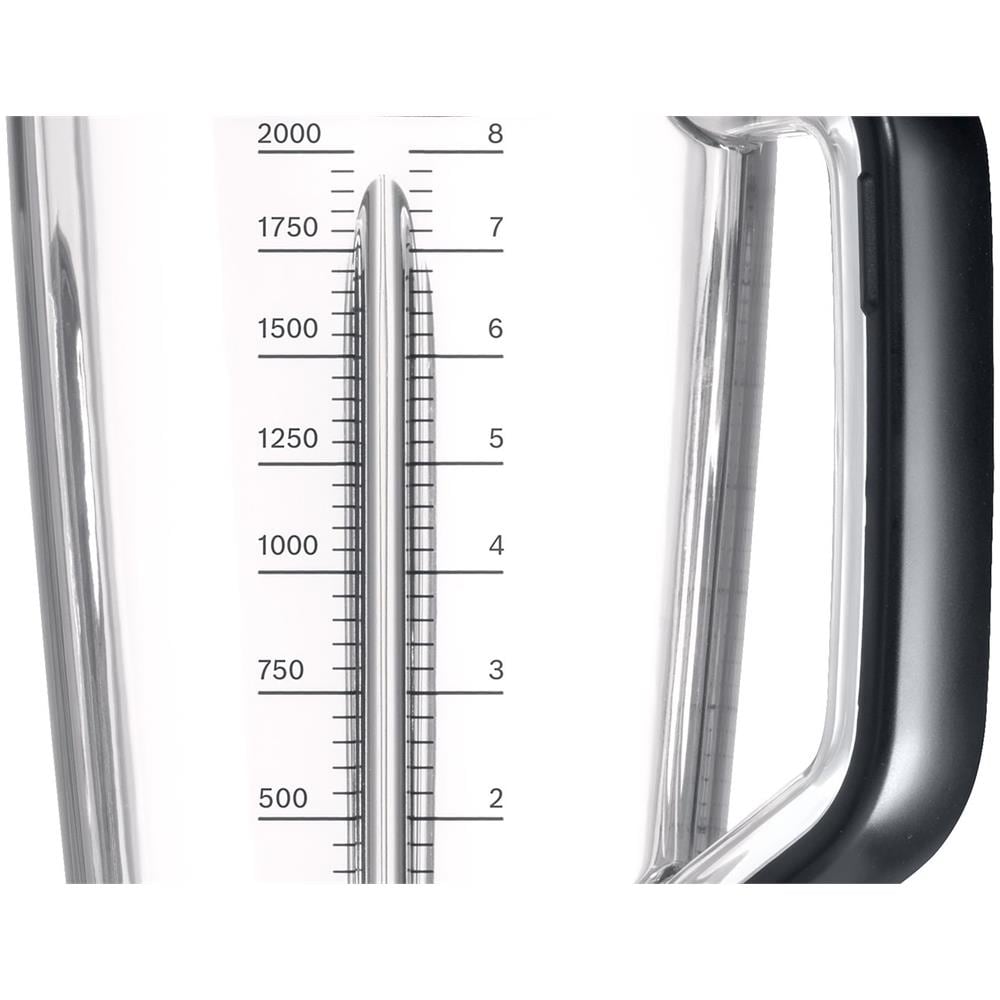 Frullatore MMBH6P6B Capacità 2 Litri Potenza 1600 Watt Colore Nero / Bianco - Foto 2