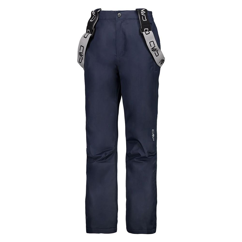 Pantaloni Sci Kid Salopette Junior - 98 Nero-blu - Foto 1
