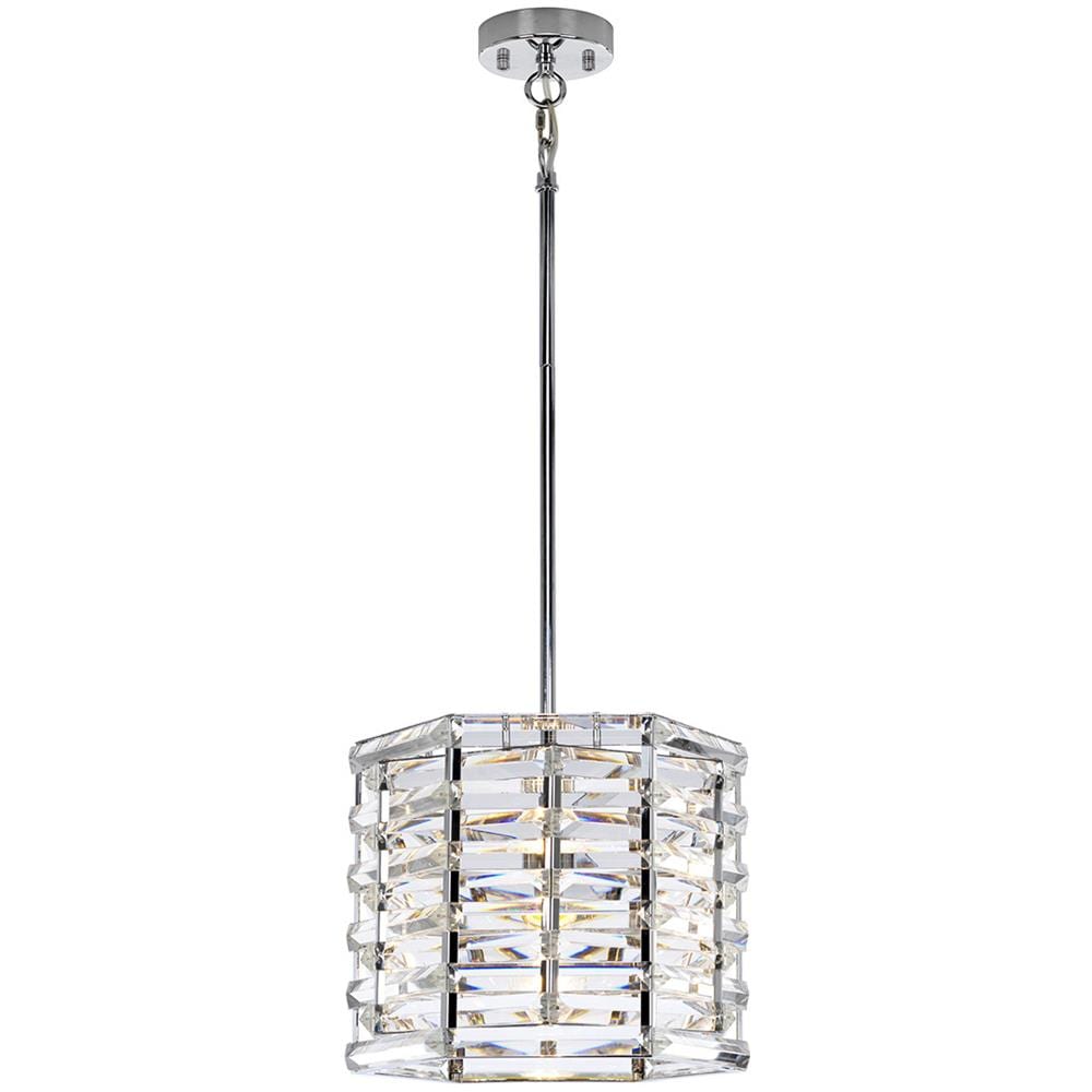 1 Lampada A Sospensione, Nichel Lucido, E27 - Foto 1
