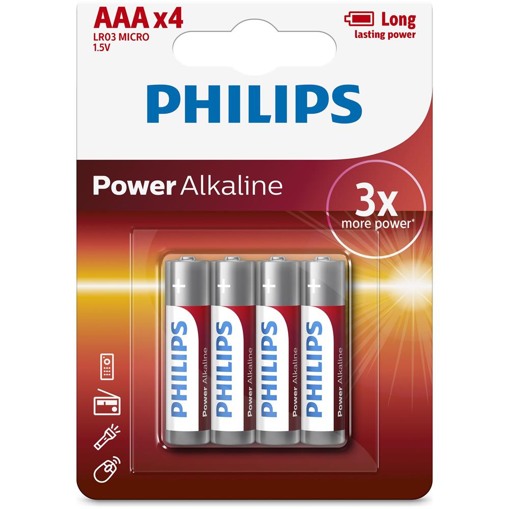 Power Alkaline LR03P4B / 05 Alcalino 1.5V batteria non-ricaricabile - Foto 1