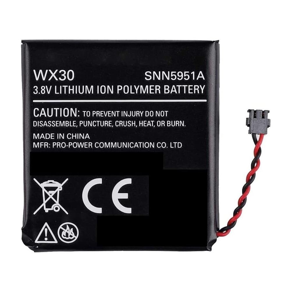 Batteria Compatibile Con Motorola Moto 360, Wx30 Smartwatch Orologio Bracciale Fitness (240mah, 3,7v, Li-po)  - Foto 1