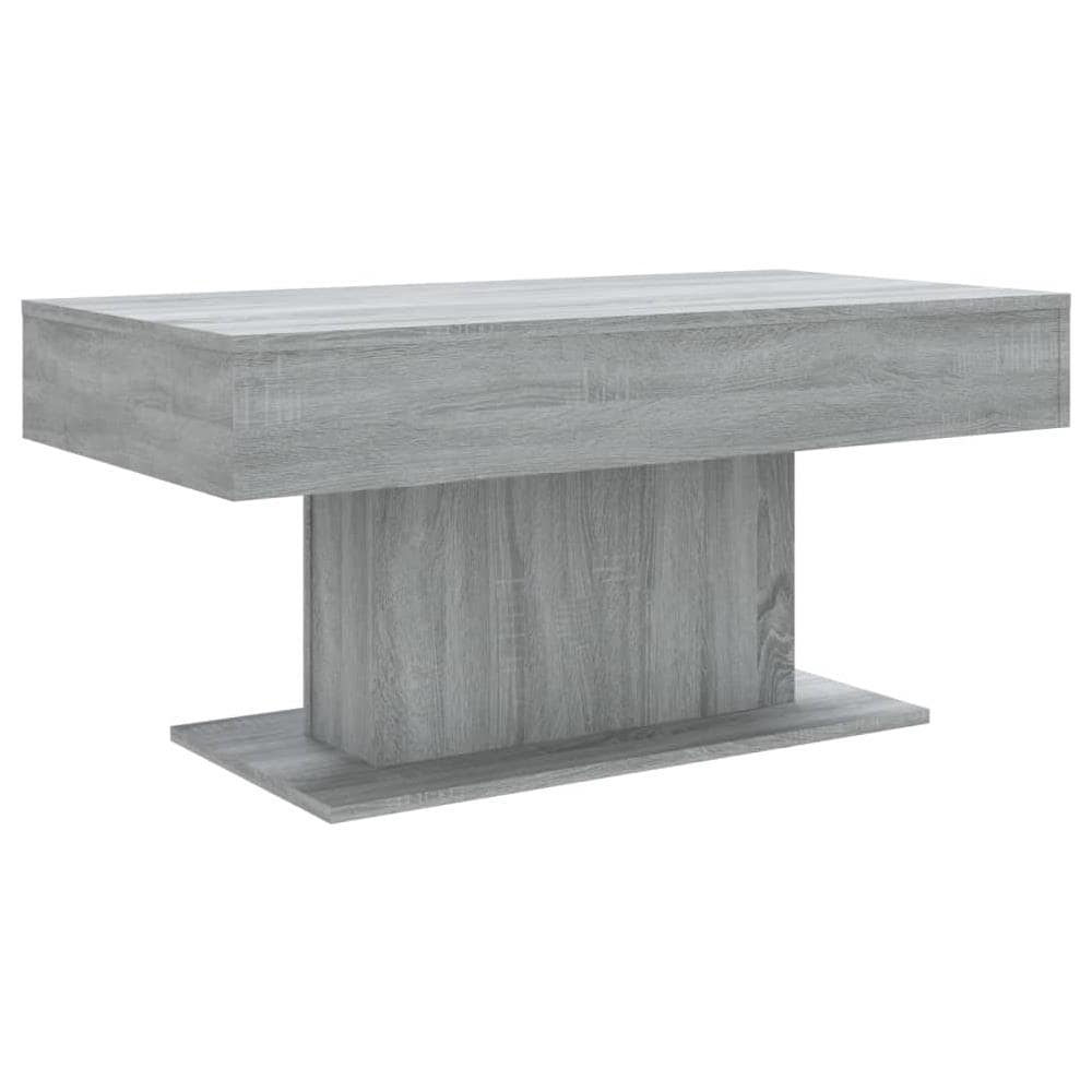 Tavolino Da Salotto Grigio Sonoma 96x50x45 Cm Legno Multistrato - Foto 1