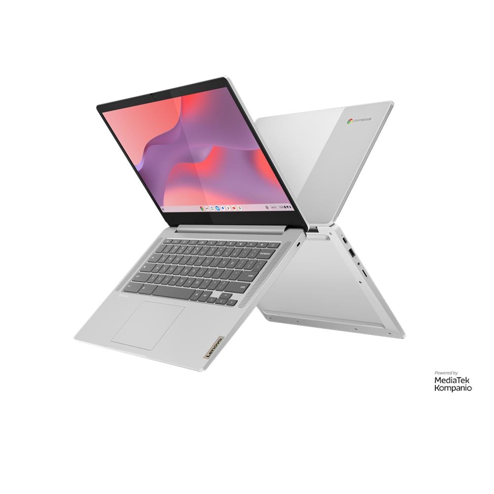 Notebook IdeaPad Slim 3 Chrome 14M868 Monitor 14" Full HD MediaTek Kompanio 520 Ram 64 GB eMMC ARM Mali-G52 2EE MC2 1 x 3.2 Gen 1 Type A 1 x 3.2 Gen 1 Type C ChromeOS - Foto 1