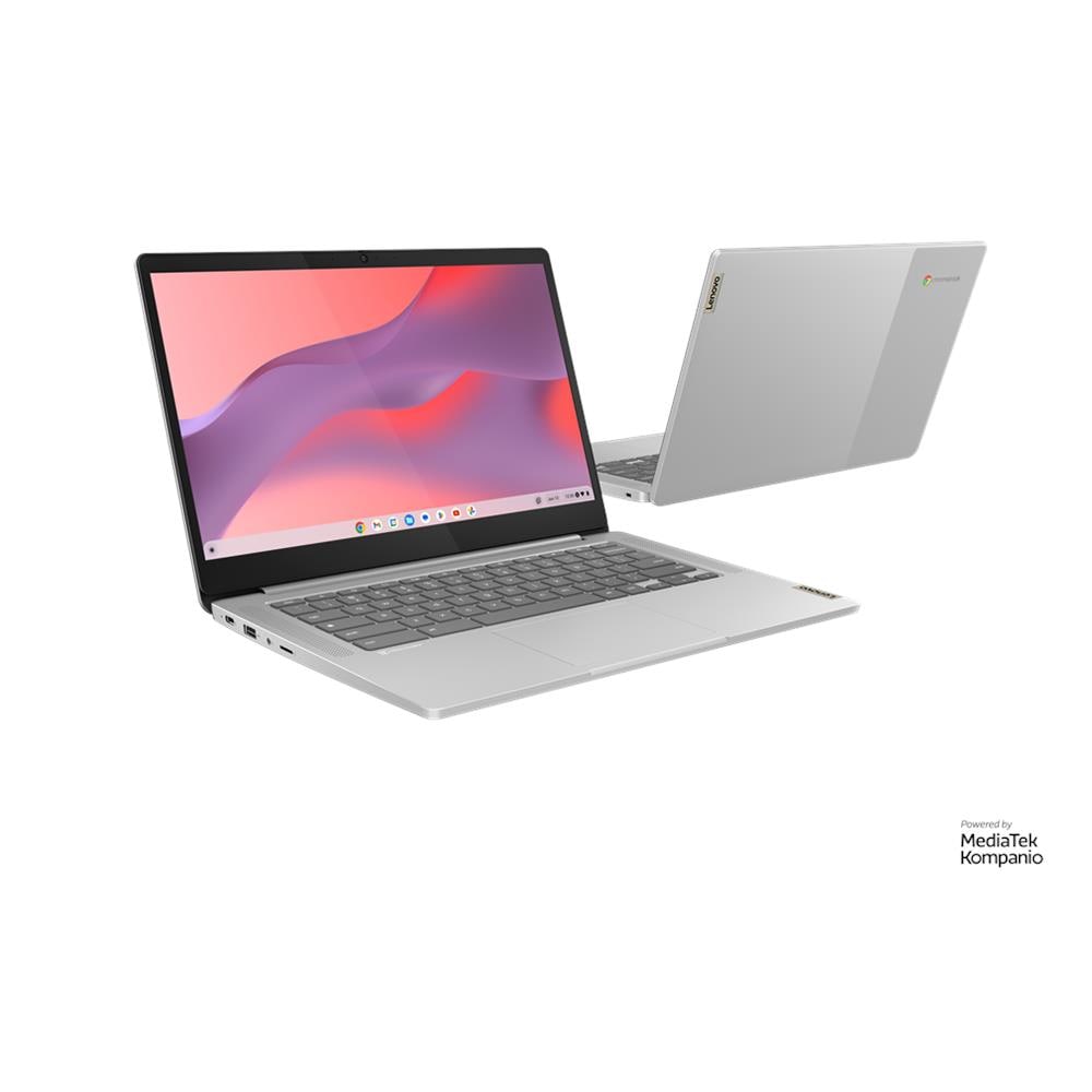 Notebook IdeaPad Slim 3 Chrome 14M868 Monitor 14" Full HD MediaTek Kompanio 520 Ram 64 GB eMMC ARM Mali-G52 2EE MC2 1 x 3.2 Gen 1 Type A 1 x 3.2 Gen 1 Type C ChromeOS - Foto 2