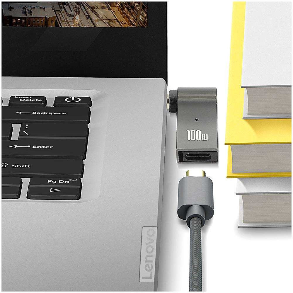 Adattatore Di Ricarica Usb-c 100w / Connettore Lenovo 4,0 X 1,7 Mm - Foto 2