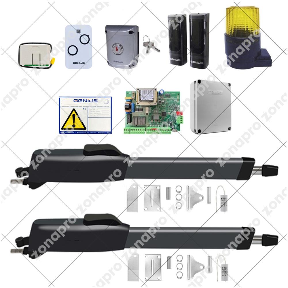 Kit Genius Automazione Cancello A Battente Mistral Monson 51700931 868 230v - Foto 1