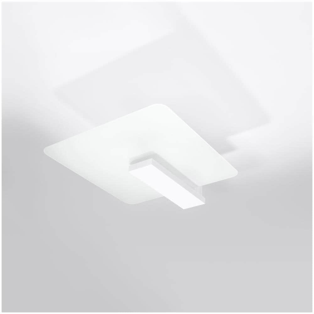 Sollux Lighting Lampada A Soffitto Lappo Bianco Sl.1093 - Scandinavo Lampade Da Soffitto Bianco 47.5x40x14 Cm - Foto 2