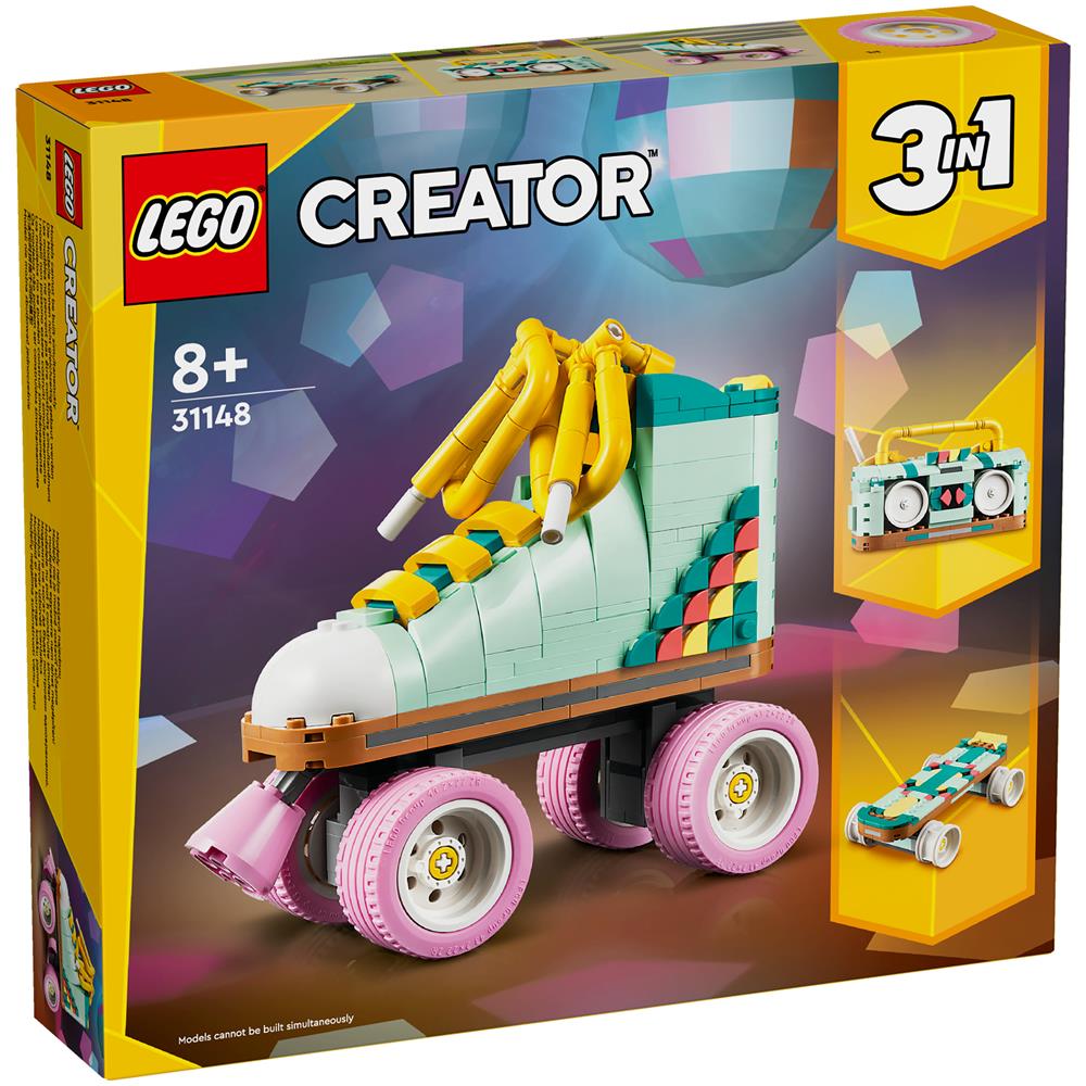 31148 Creator 3-in-1 Pattino a Rotelle Retrò - Foto 1