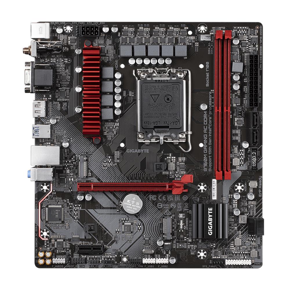 Scheda Madre B760M GAMING AC DDR4 Socket LGA 1700 Chipset Intel B760 micro ATX - Foto 1