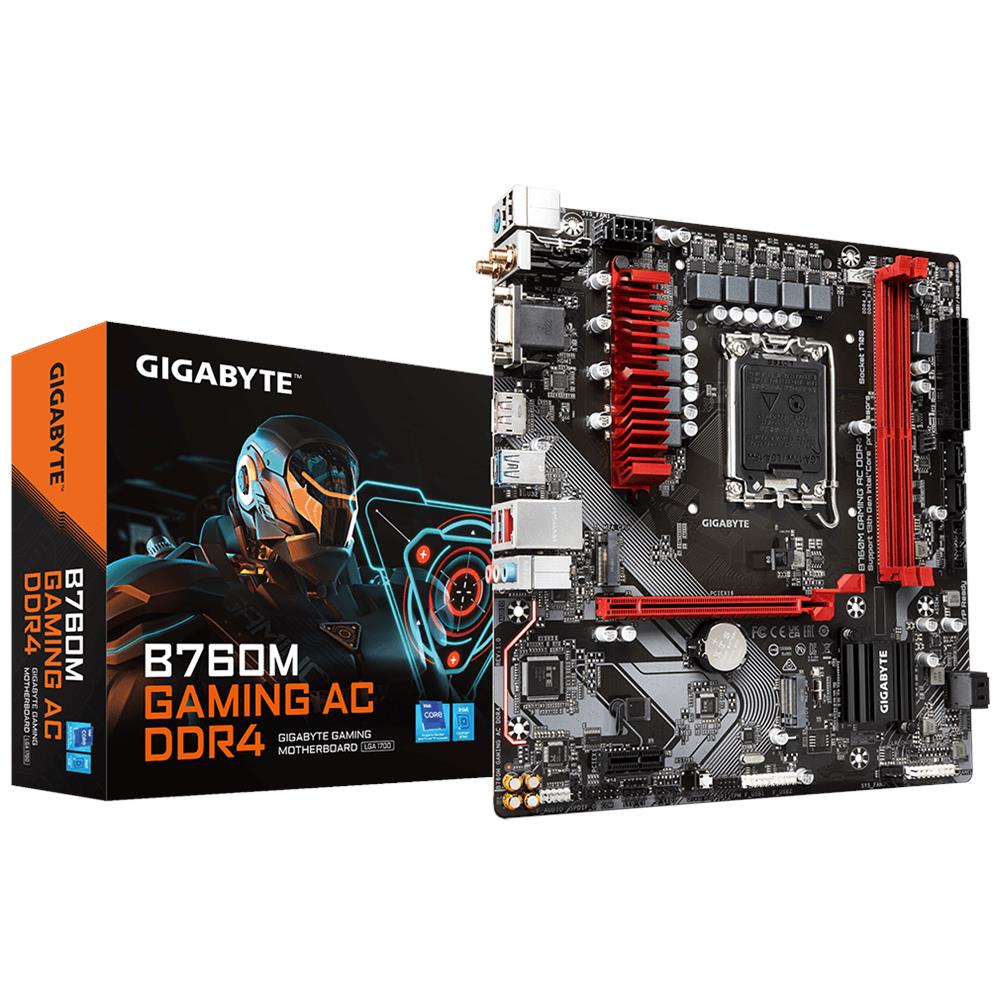 Scheda Madre B760M GAMING AC DDR4 Socket LGA 1700 Chipset Intel B760 micro ATX - Foto 2