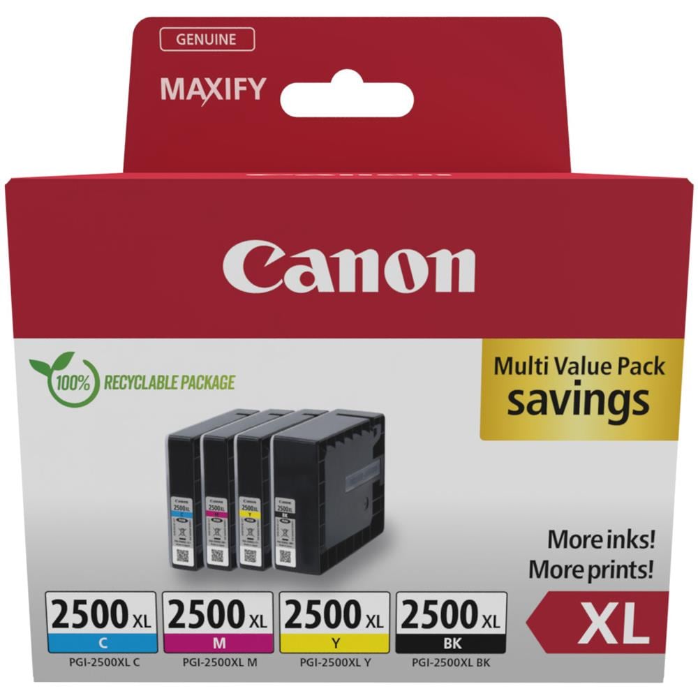 9254B010 cartuccia d'inchiostro 4 pz Originale Resa elevata (XL) Nero, Ciano, Magenta, Giallo - Foto 1