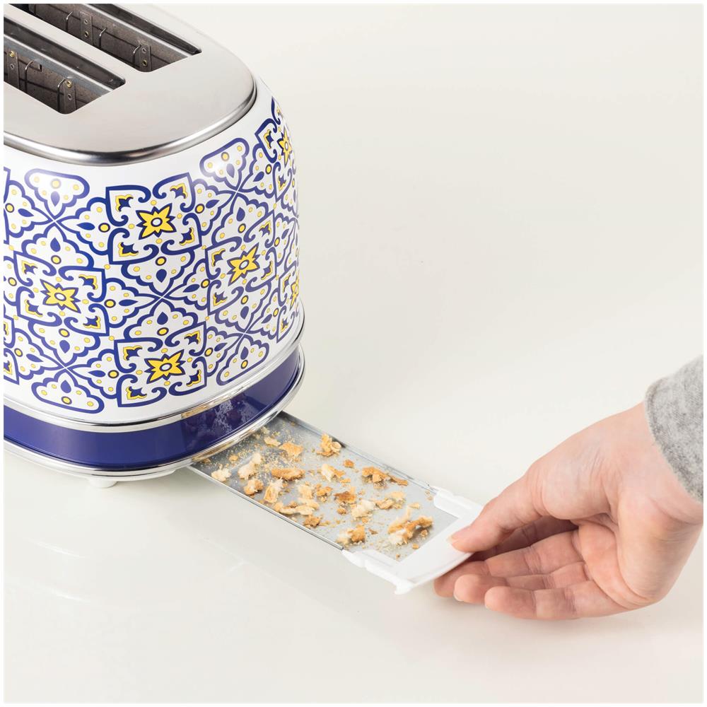 Tostapane Capri a 2 Fette Potenza 810 W Colore Blu /Multicolore - Foto 4