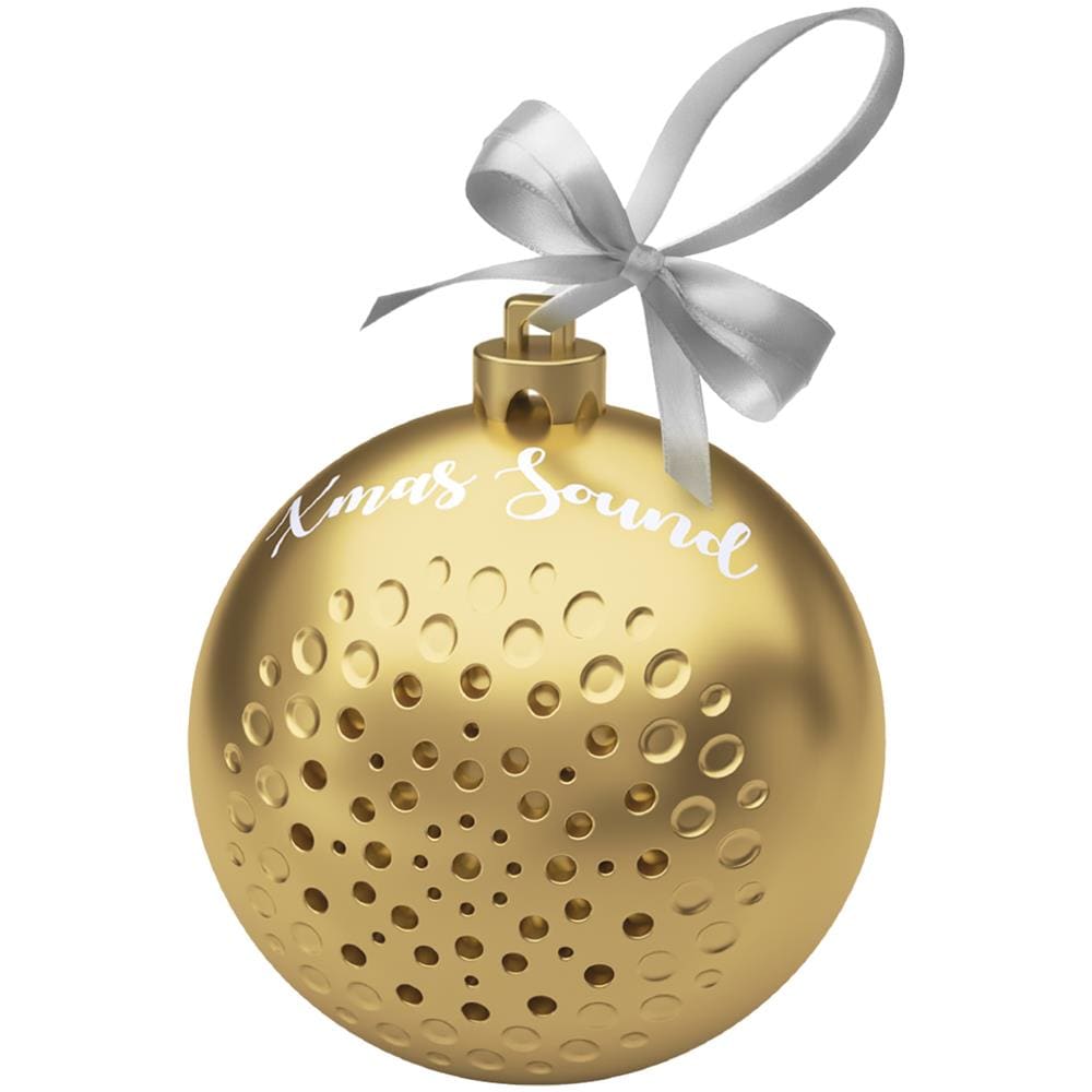 MHSPXMASBALLG altoparlante portatile e per feste Oro 3 W - Foto 1
