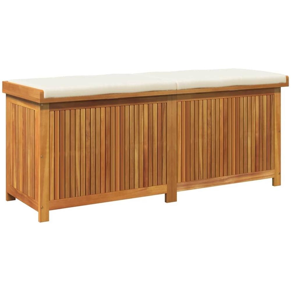 Scatola Cuscini da Esterno 150x50x60,5 cm Legno Massello Acacia - Foto 1