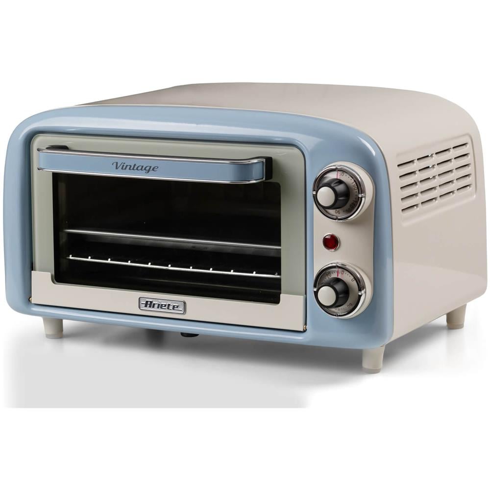 Fornetto Elettrico Vintage 00C391905AR0 a Libera Installazione con Capacità 10 Litri Potenza 800 W Colore Blu - Foto 1
