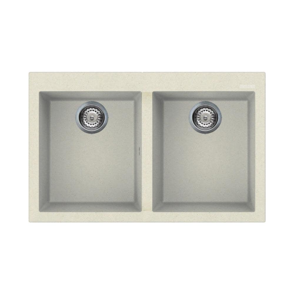 LAV. QUADRA 350 79x50 2V BIANCO ANTICO 62 - Foto 1