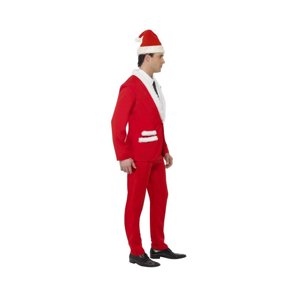 Costume Adulto Da Babbo Natale Elegante Medium - Foto 6