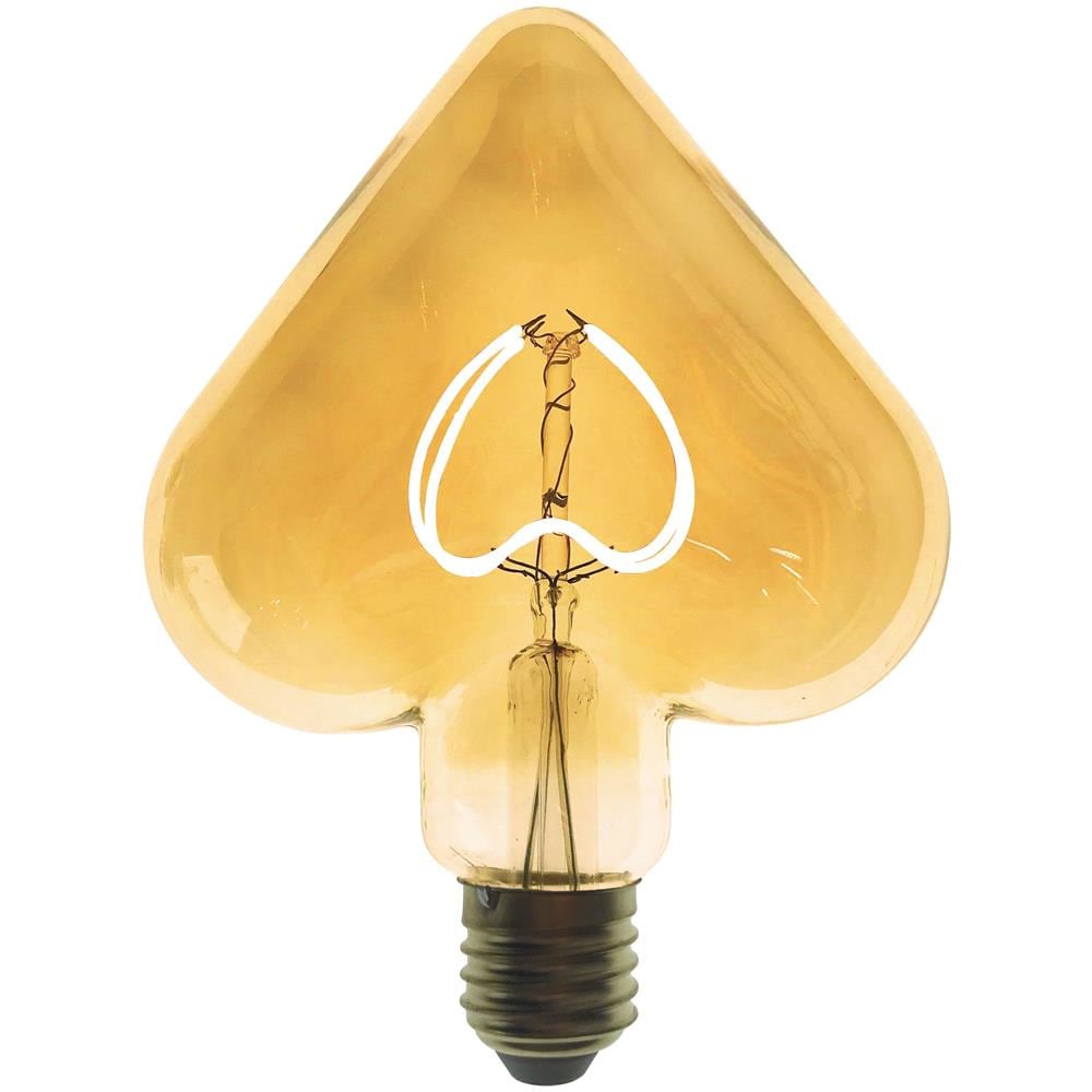 Lampadina Vintage E27 Cuore - Foto 2