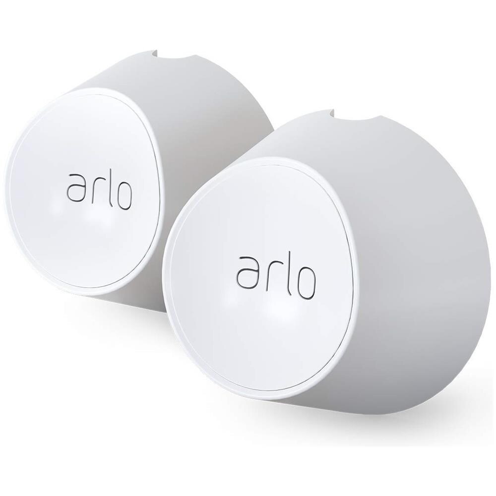 Set di 2 Supporti Magnetici a Muro Interno / Esterno Bianco - Foto 1