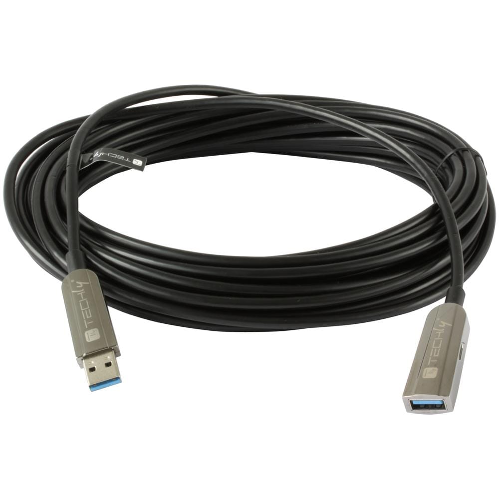 Cavo Usb 3.0 Superspeed Aoc In Fibra Ottica Usb A M / f 20m Nero - Foto 1