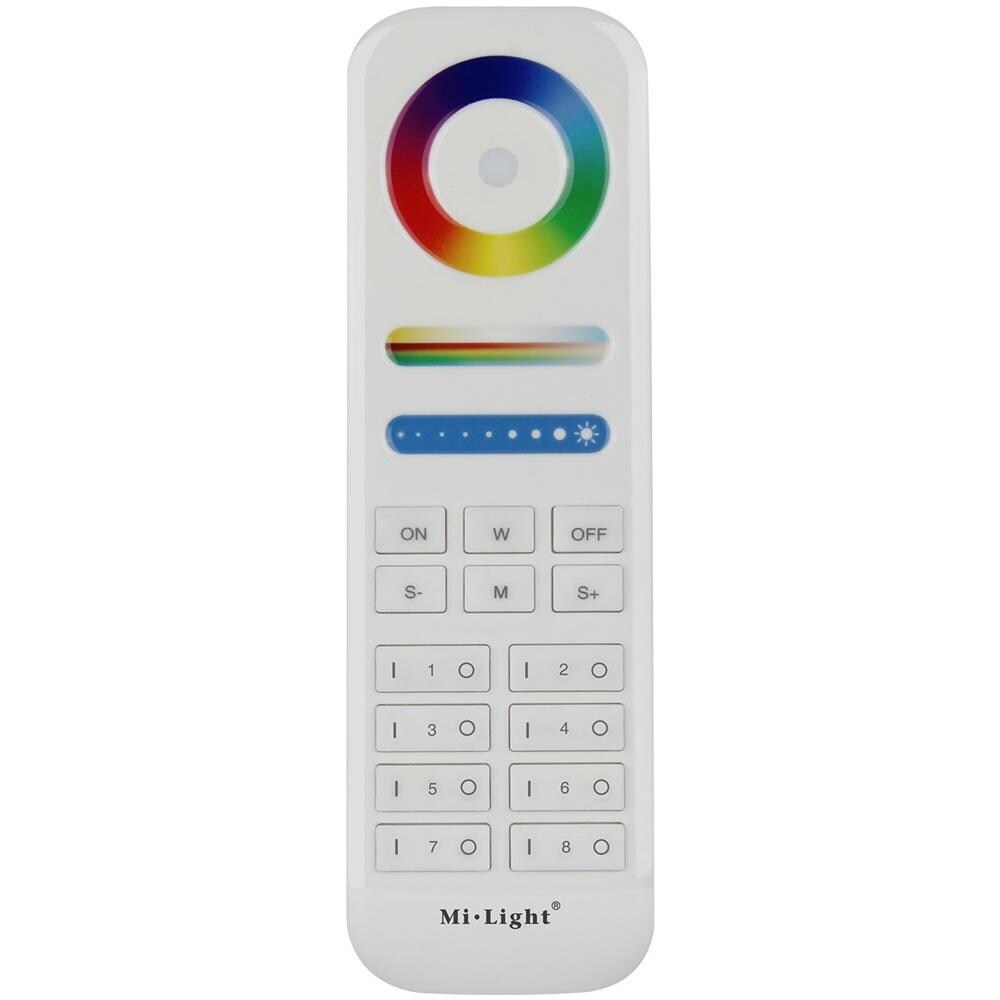 8-zone Rgb Cct Telecomando 2.4ghz Pienamente Compatibile Con Rgbcct Series Luci Milight Led 5-in-1 Controller Fut089 - Foto 2