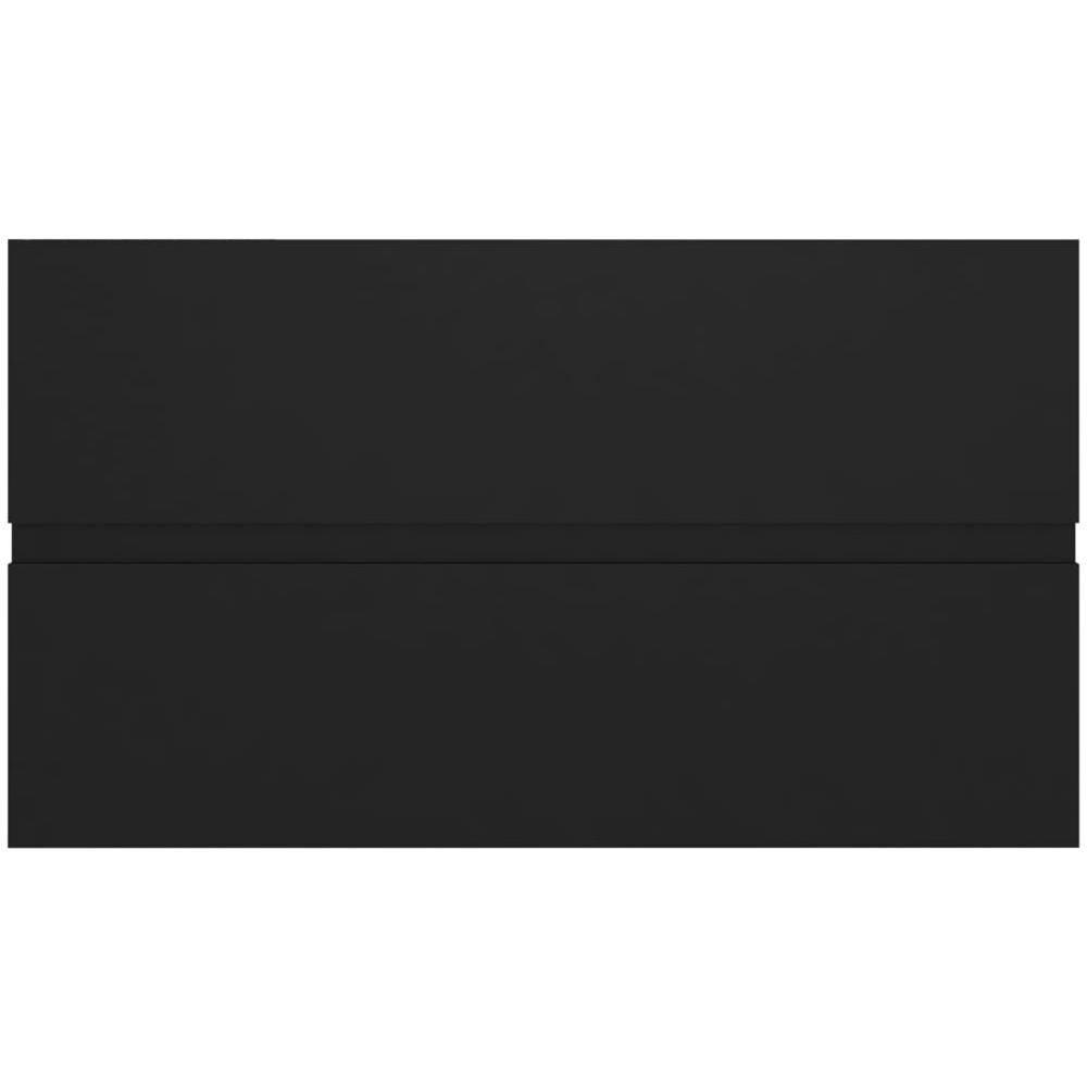 Mobile Lavabo Nero 80x38,5x45 cm in Legno Multistrato - Foto 6