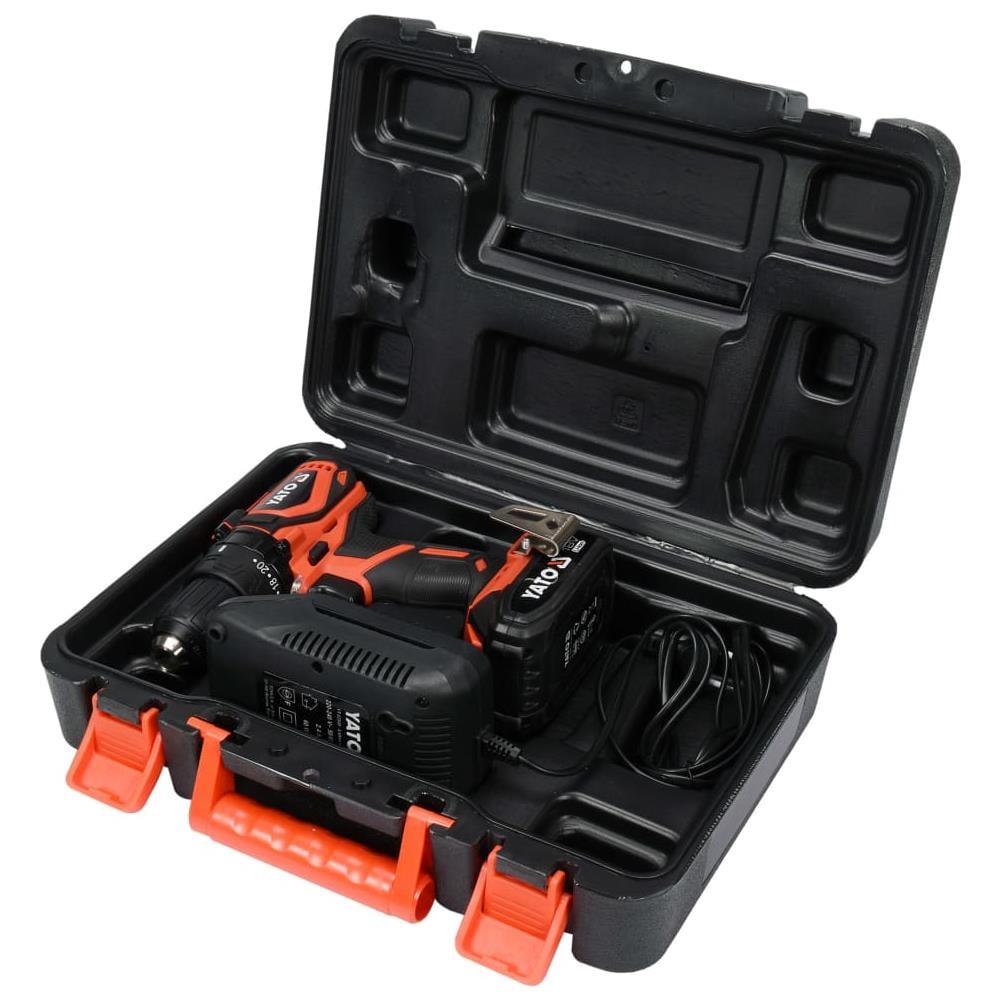 Trapano Avvitatore senza Spazzole Batteria 2,0Ah Li-ion 18V 42Nm - Foto 2