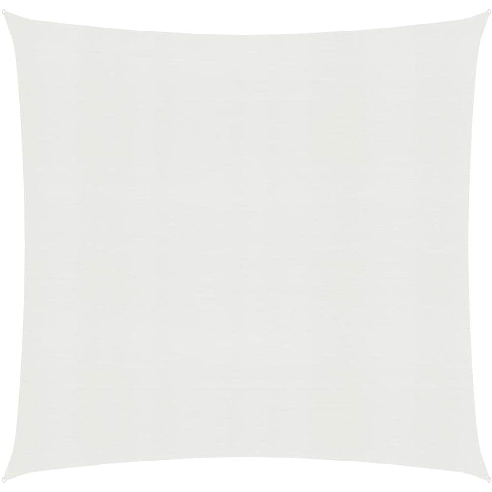 Vela Parasole 160 g / m² Bianca 6x6 m in HDPE - Foto 1