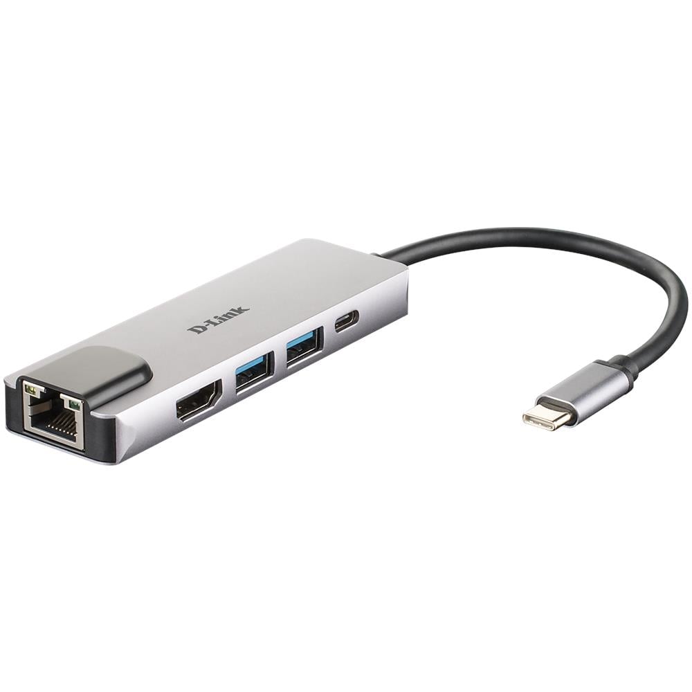 Replicatore di Porte e Docking Station per Notebook DUB-M520 Cablato 3x USB 3.2 / Thunderbolt 3 - Alluminio / Nero - Foto 1