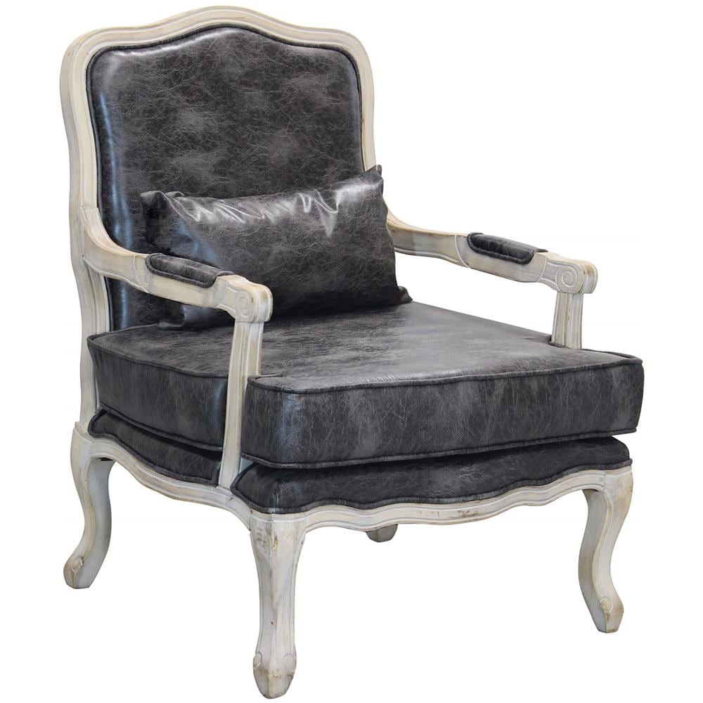 Gazz - Poltrona Vintage In Ecopelle - Foto 1