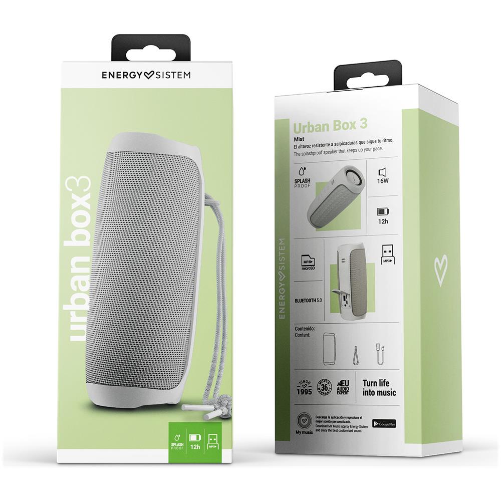 Urban Box 3 Mist (16 W, Bluetooth, Usb / microsd, Tws, Audio-in) - Foto 2