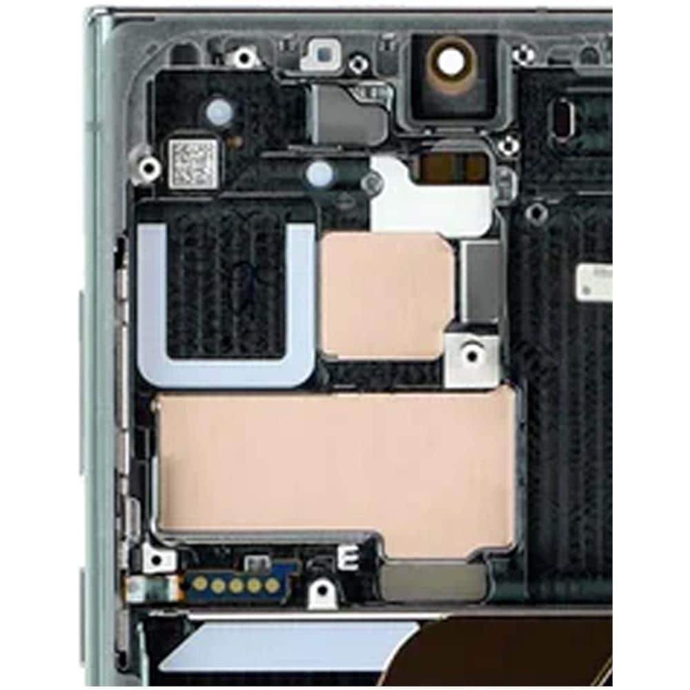 Blocco Completo Galaxy S23 Ultra Touchscreen Con Frame Originale Green - Foto 5