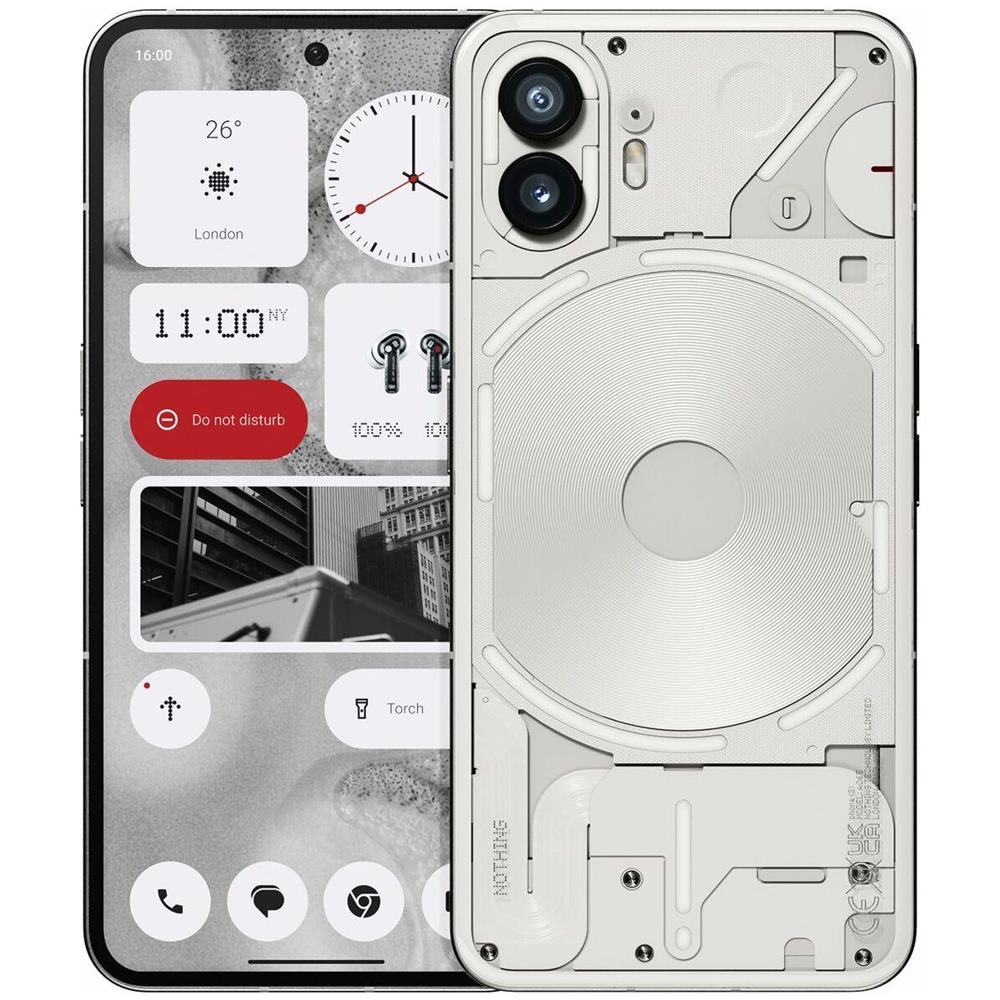 Phone (2) 17 cm (6.7") Doppia SIM 5G USB tipo-C 12 GB 256 GB 4700 mAh Bianco - Foto 1