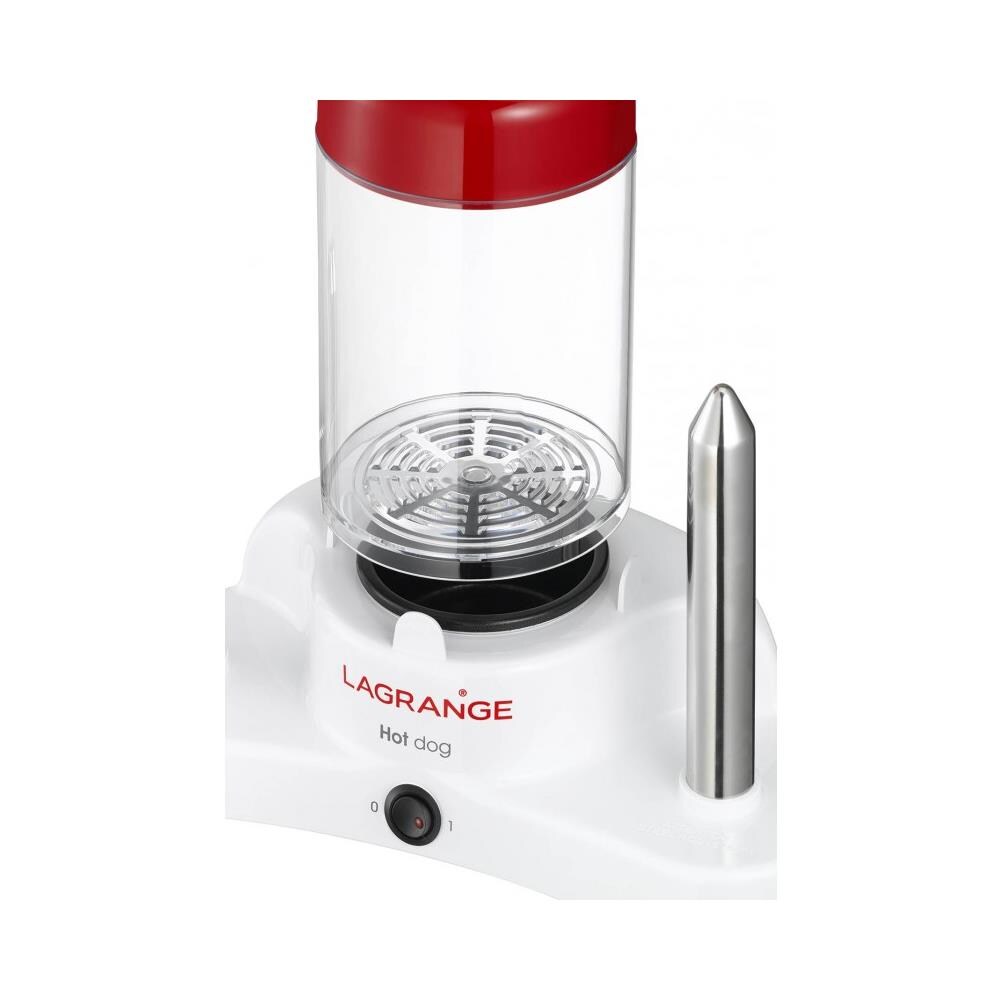 Hot-Dog 370 W Rosso, Trasparente, Bianco - Foto 2