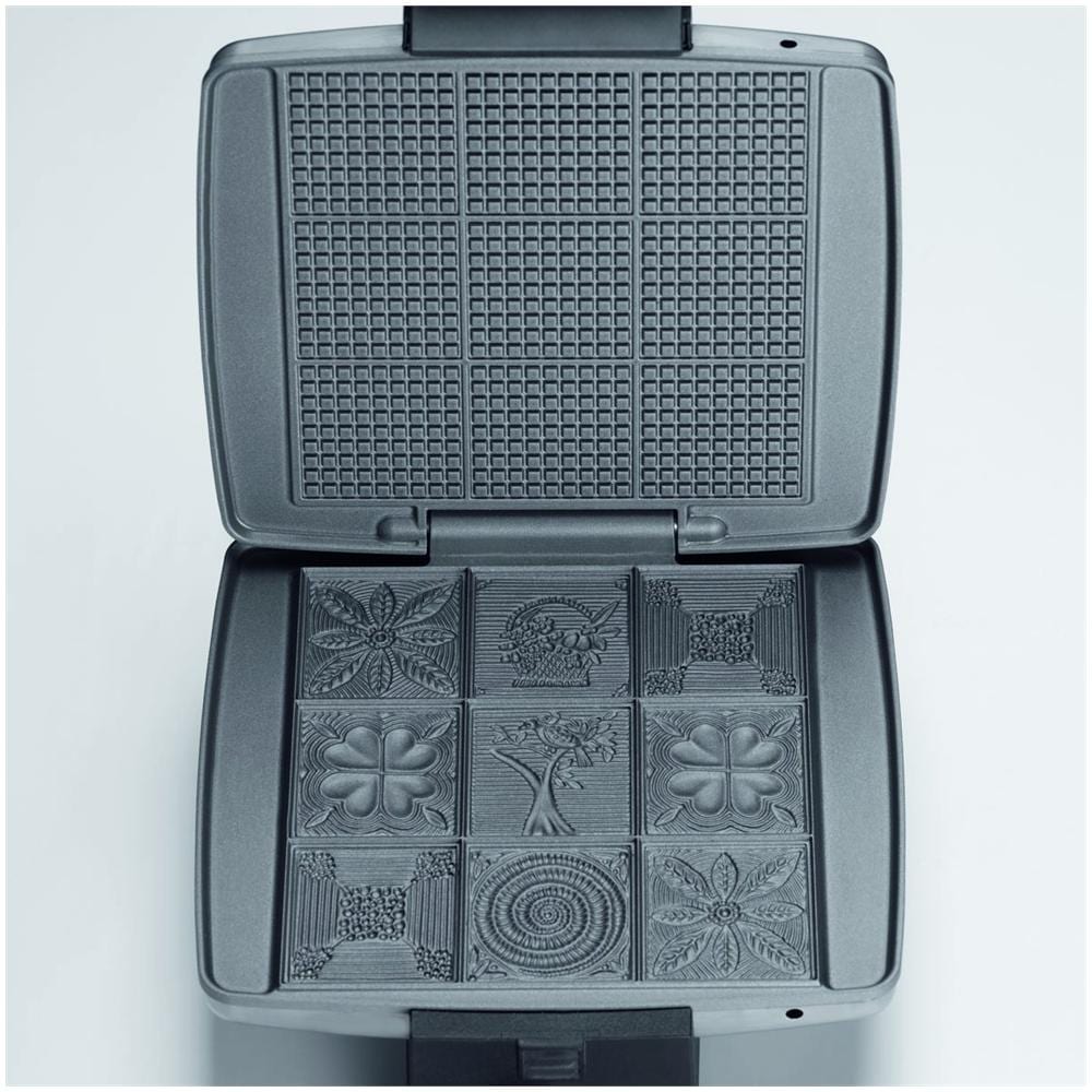 1431 Macchina per Waffle Potenza 930 Watt Colore Nero / Argento - Foto 6