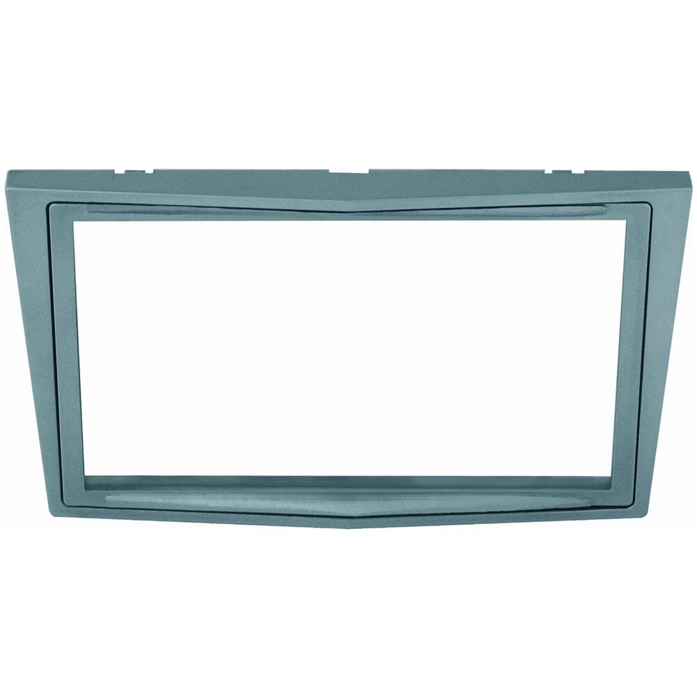 Adattatore autoradio 03470 Mascherina con foro Doppio DIN colore argento satinato OPEL - Foto 1