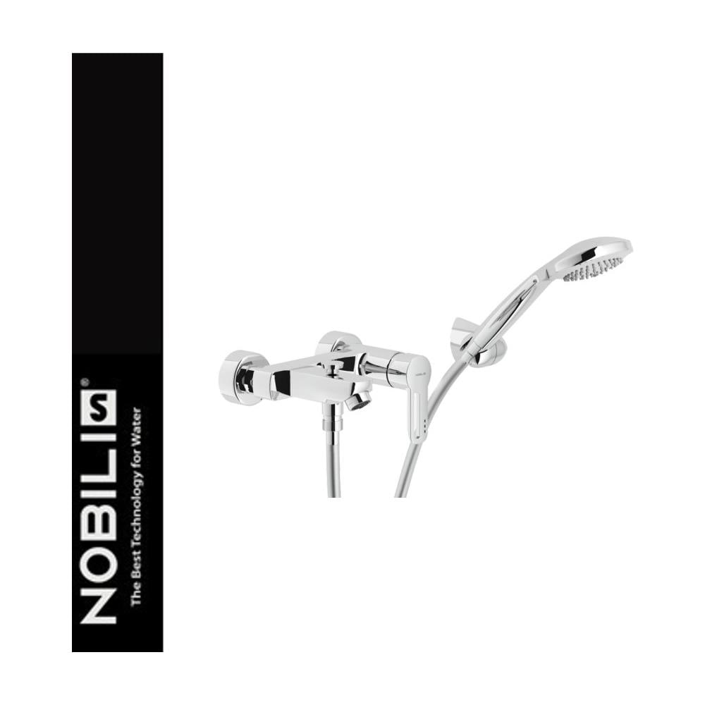 Nobili New Road 110 Miscelatore Vasca Esterno Con Duplex, Cromo - Foto 3