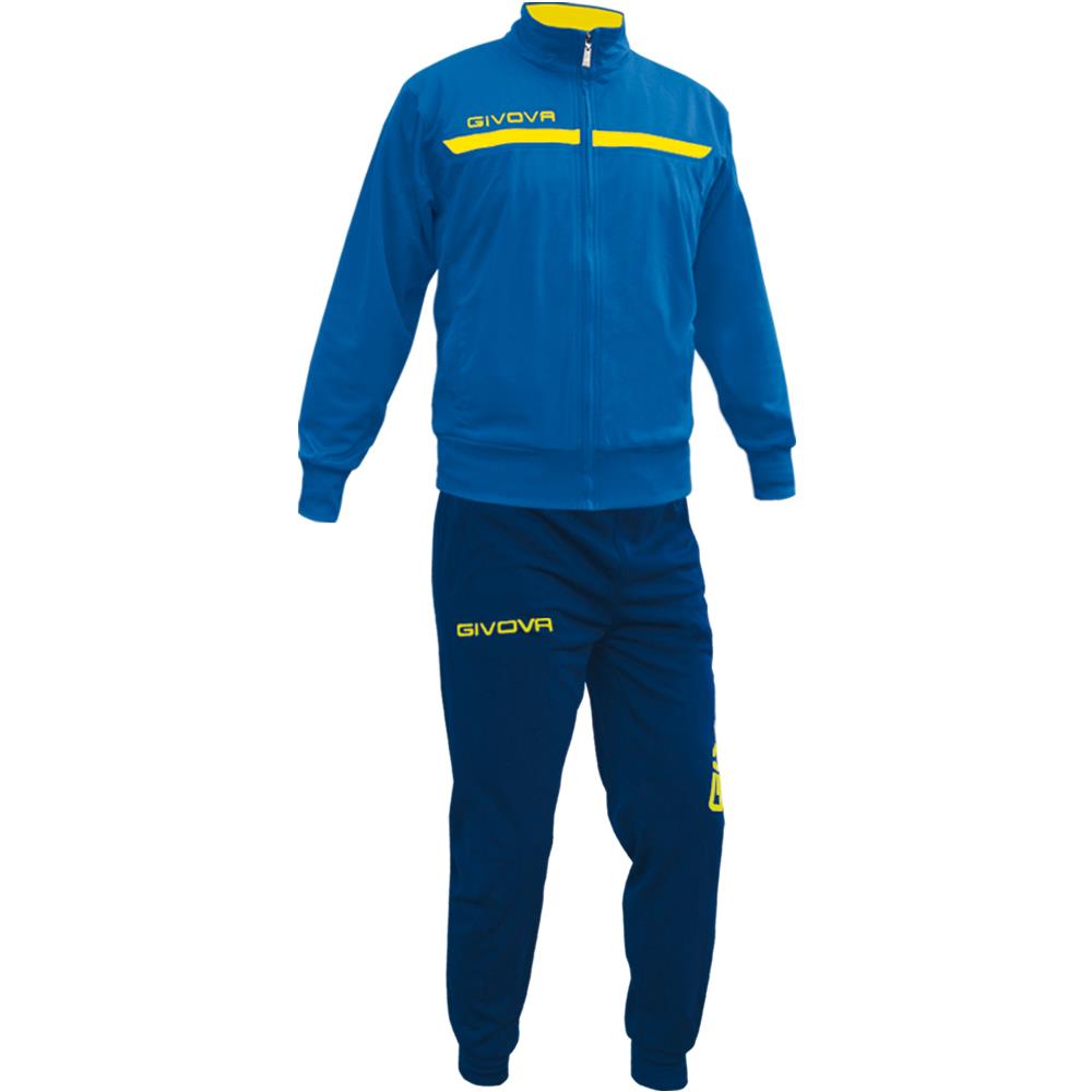 Tuta One Full Zip - Completo Di Giacca A Manica Lunga E Pantalone Di Colore Azzurro / giallo Taglia Xl - Foto 1