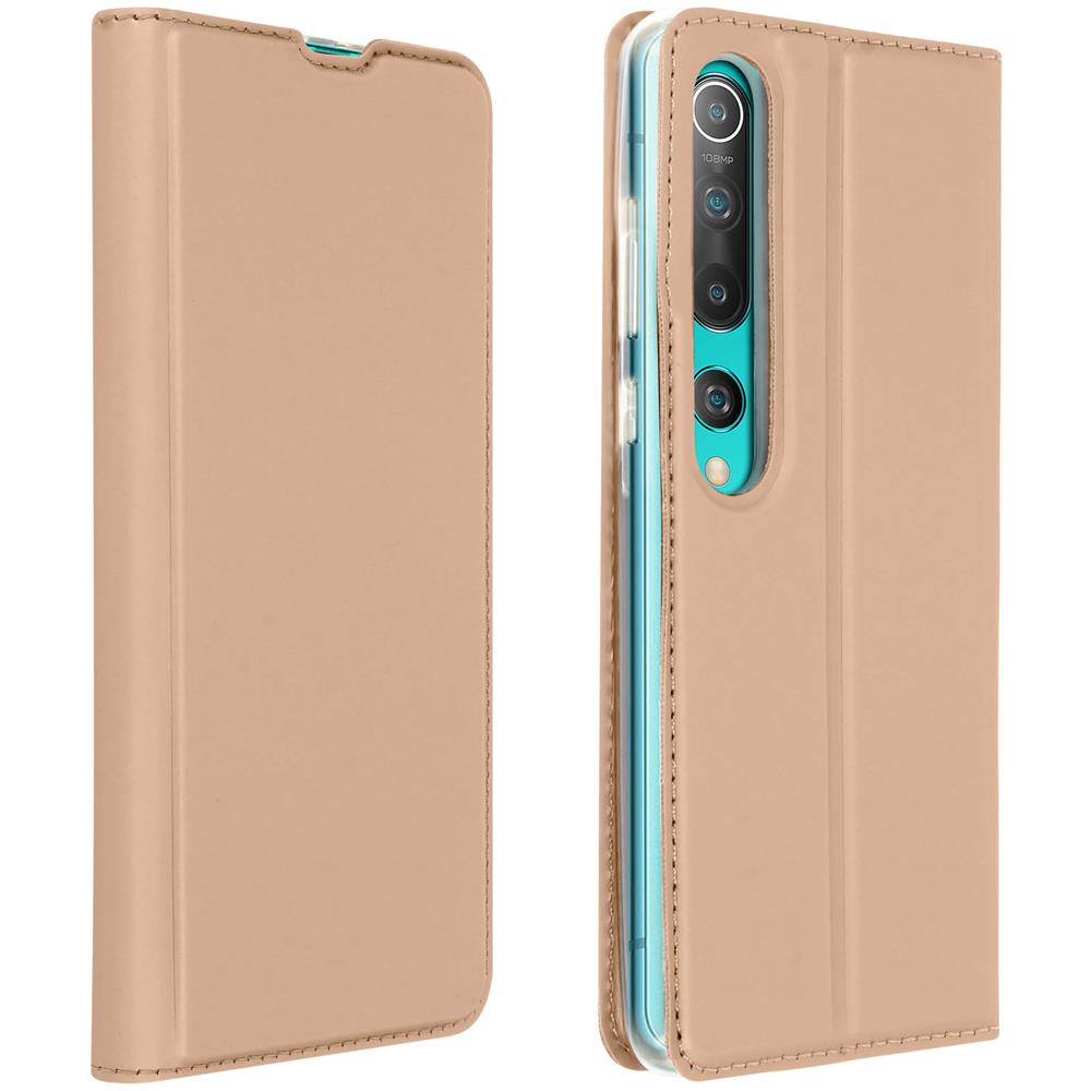Custodia Xiaomi Mi 10 / 10 Pro Custodia Supporto Video Rosa Gold - Foto 1