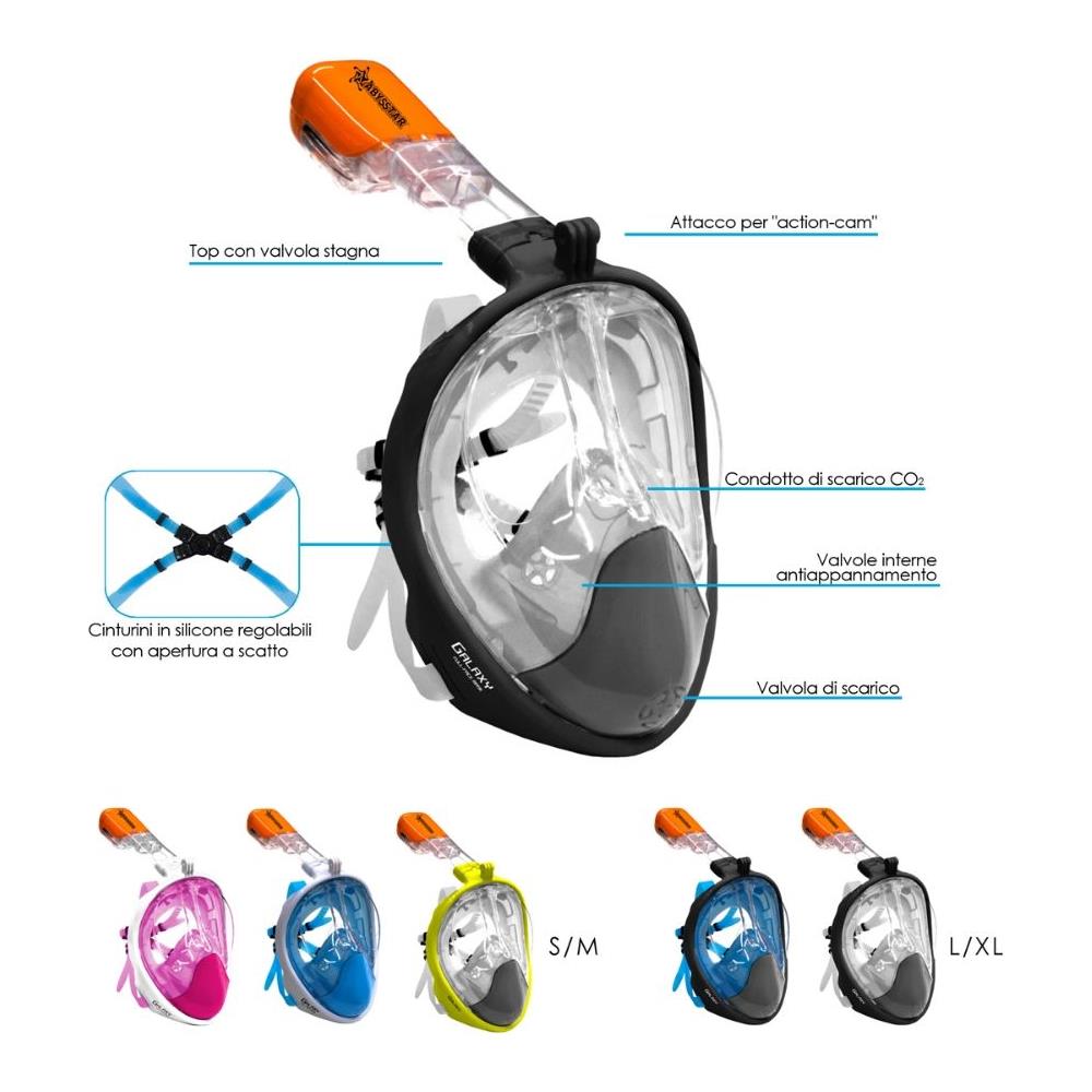Maschera Galaxy Full-face Mask L / xl - Foto 1