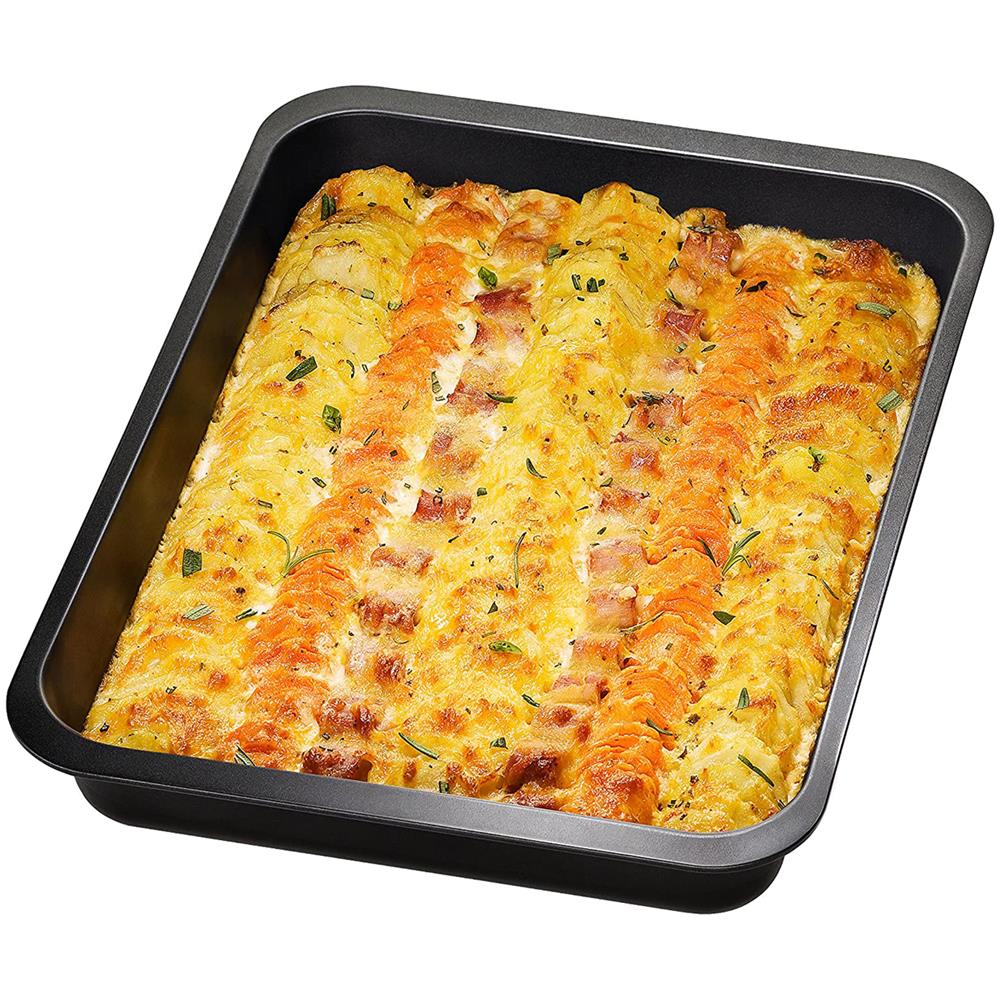 Teglia Arrosti 25x32 Cm Dr Oetker Cameo, In Acciaio Nero - Foto 2