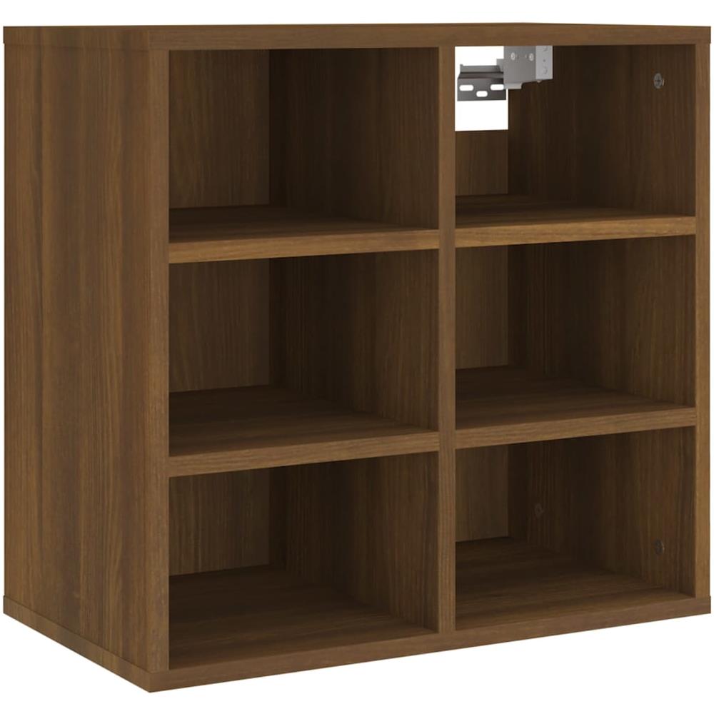 Scarpiere 2 Pz Rovere Marrone 52,5x30x50 Cm - Foto 2