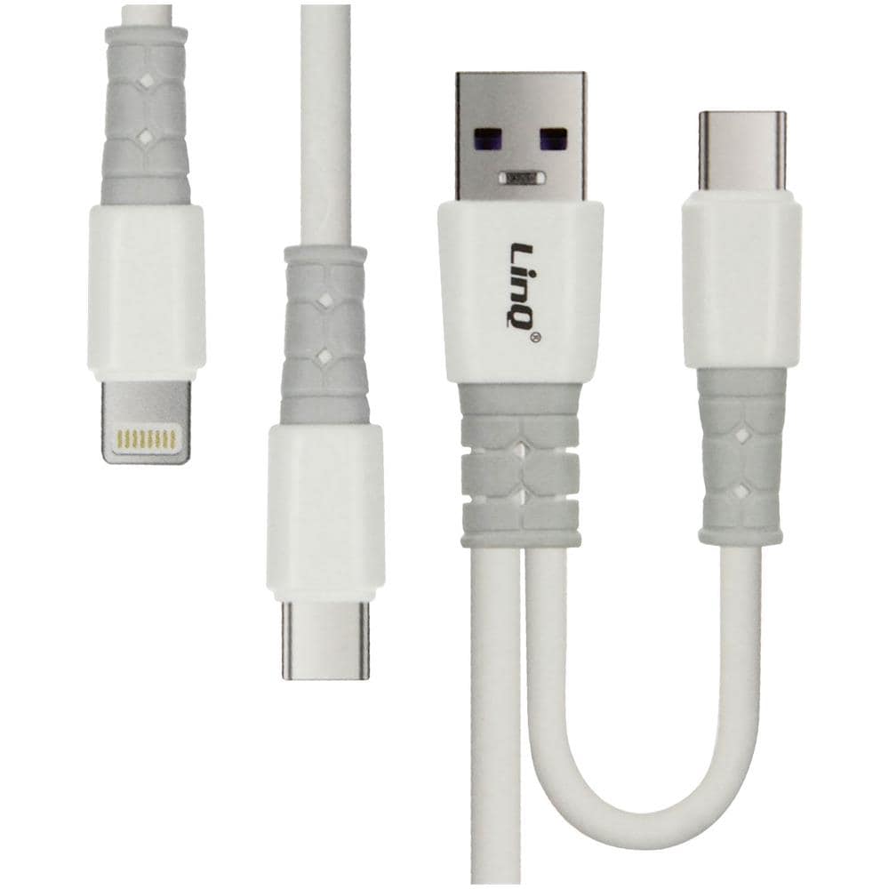 Cavo Usb-a / Usb-c Verso Usb-c E Lightning Power Delivery 60w 1 Metro E 20, Nero - Foto 1