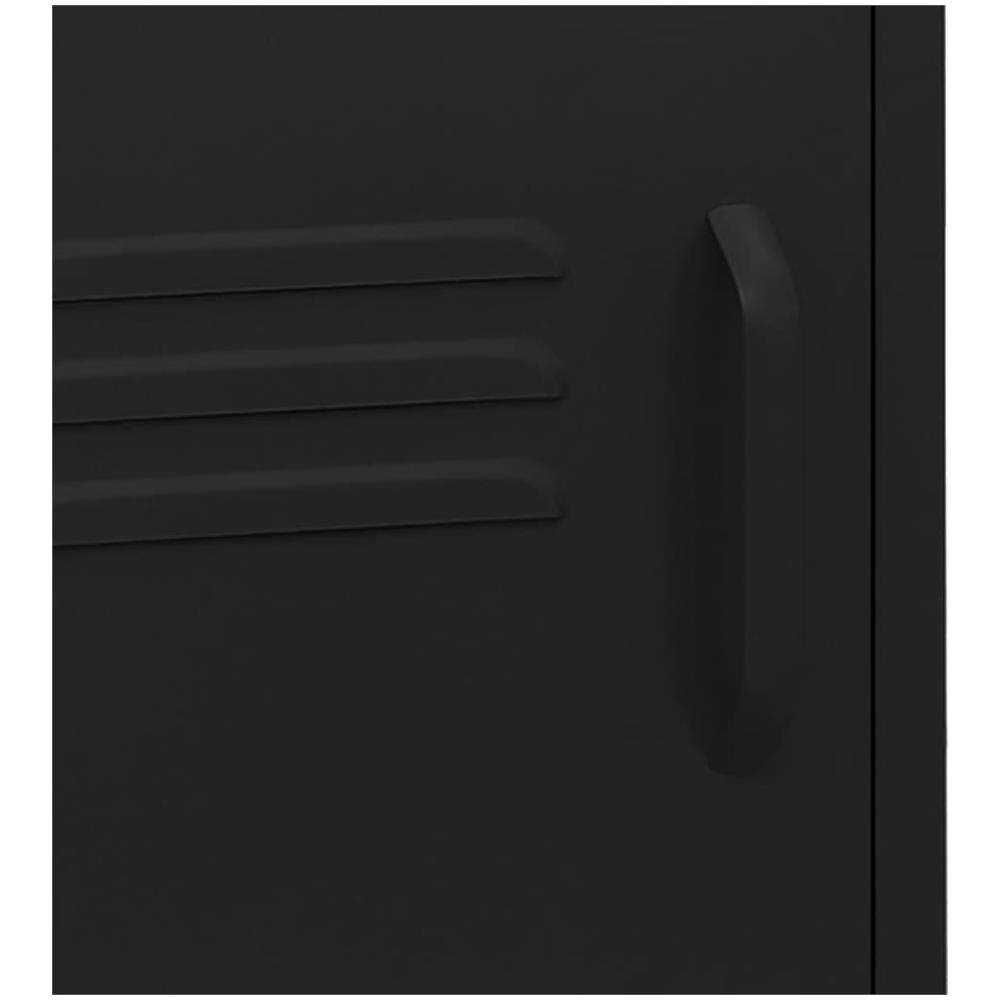 Comodini 2 Pz Neri 35x35x51 Cm In Acciaio - Foto 8