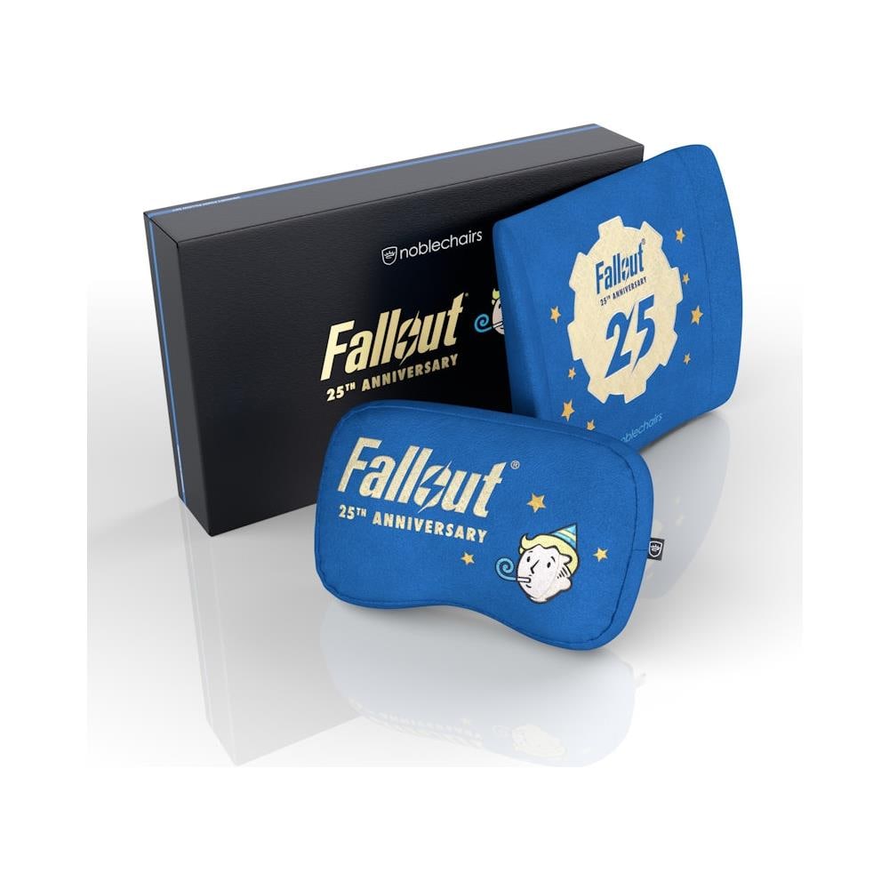 Fallout 25th Anniversary Edition Neck pillow /Lumbar pillow Blu 2 pz - Foto 1