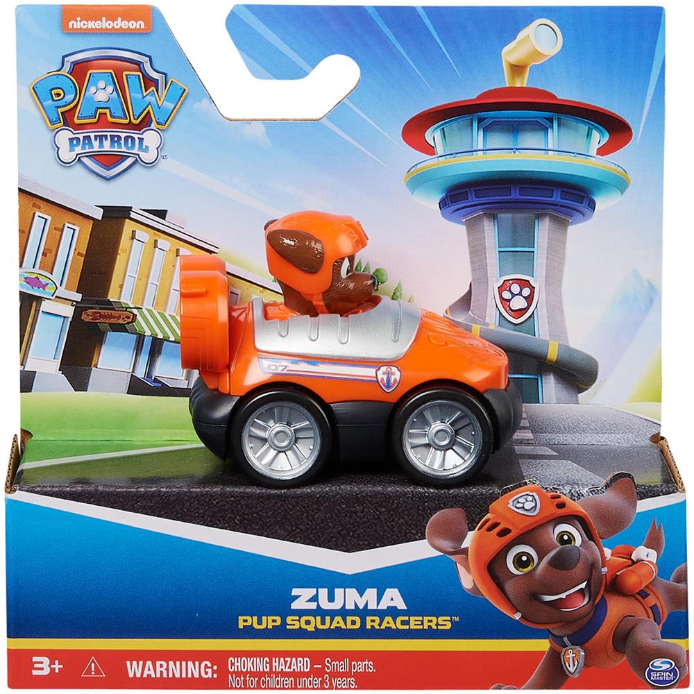 PAW Patrol : Pup Squad Racers Chase collezionabile, auto giocattolo, giocattoli per bambini e bambine dai 3 anni in su - Foto 9
