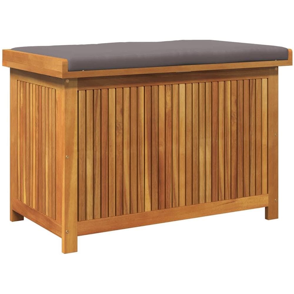 Scatola Cuscini da Esterno 90x50x60,5 cm Legno Massello Acacia - Foto 1