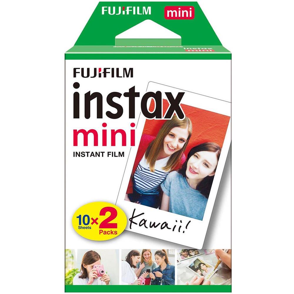 16386016 Instax Mini Film Pellicola Istantanea per Fotocamere Instax Mini, Formato 46x62 mm, Confezione da 20 Foto - Foto 2