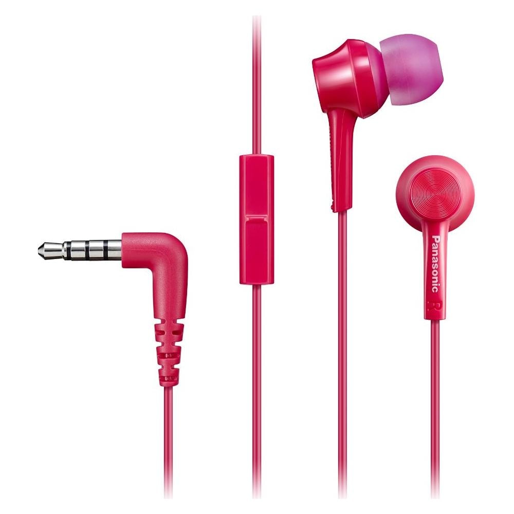 Auricolari In-Ear RP-TCM105 con Microfono colore Rosa - Foto 1